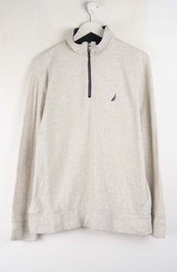 VINTAGE NAUTICA 1/4 ZIP SWEATER (L)