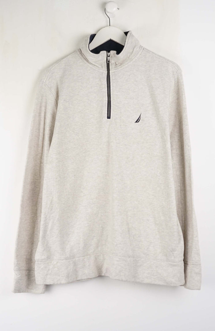 VINTAGE NAUTICA 1/4 ZIP SWEATER (L)