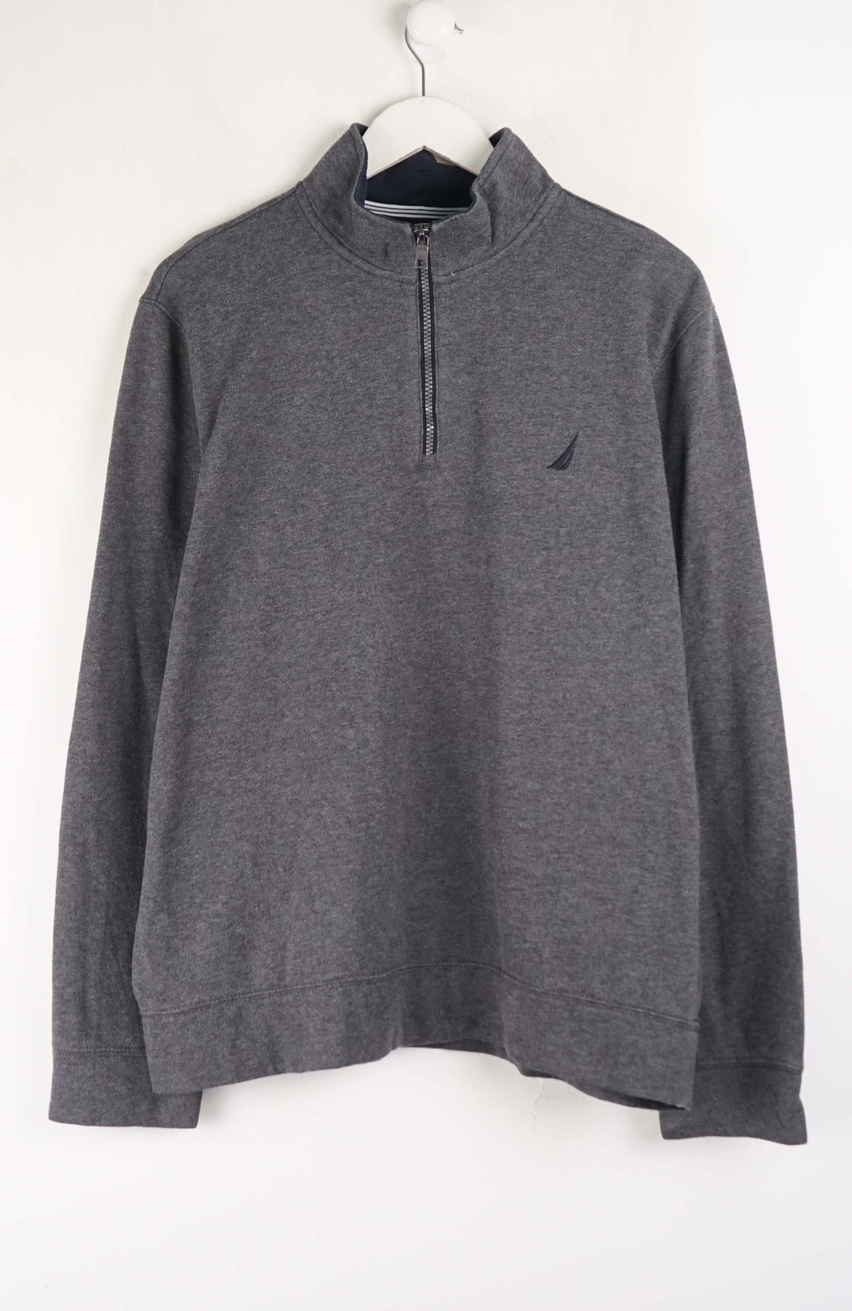 VINTAGE NAUTICA 1/4 ZIP SWEATER (L)