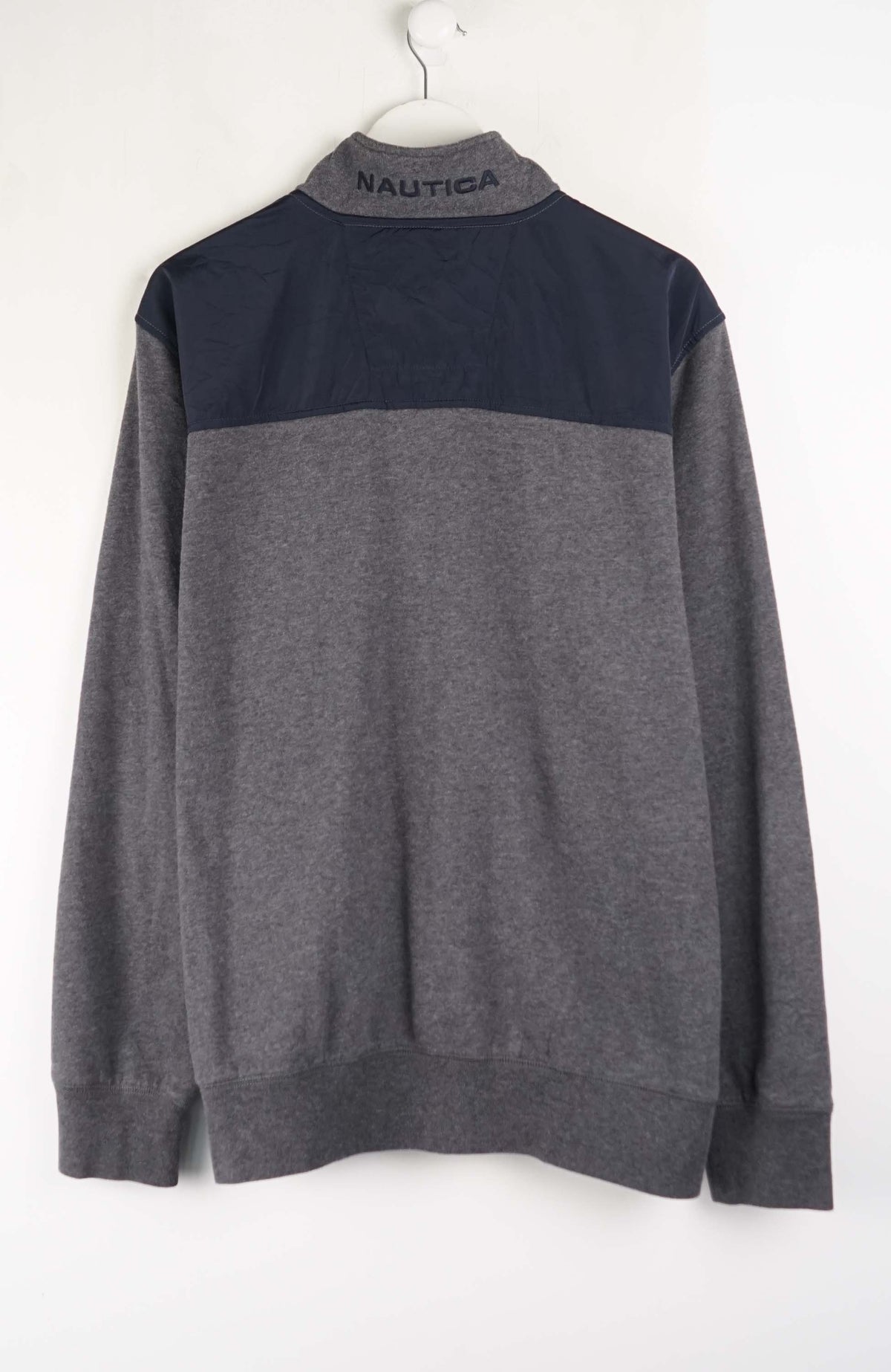 VINTAGE NAUTICA 1/4 ZIP SWEATER (L)