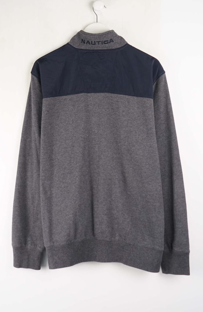 VINTAGE NAUTICA 1/4 ZIP SWEATER (L)