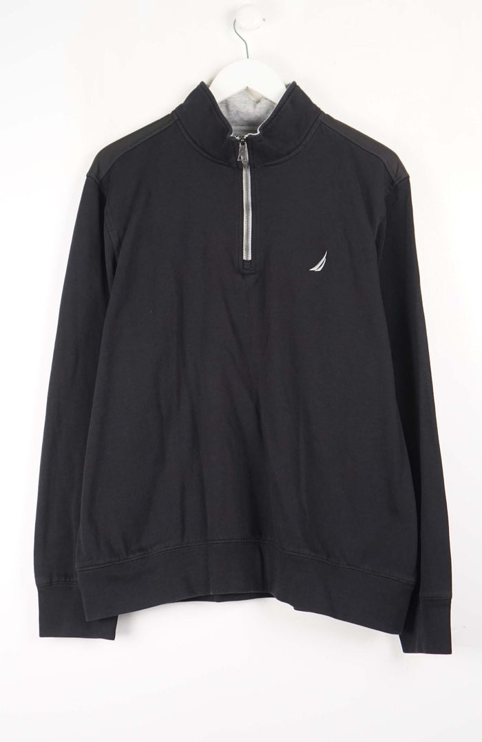 VINTAGE NAUTICA 1/4 ZIP SWEATER (L)
