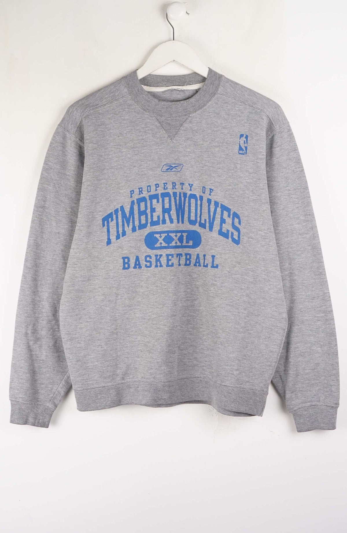 VINTAGE NBA REEBOK TIMBERWOLVES BASKETBALL SWEATER (L)