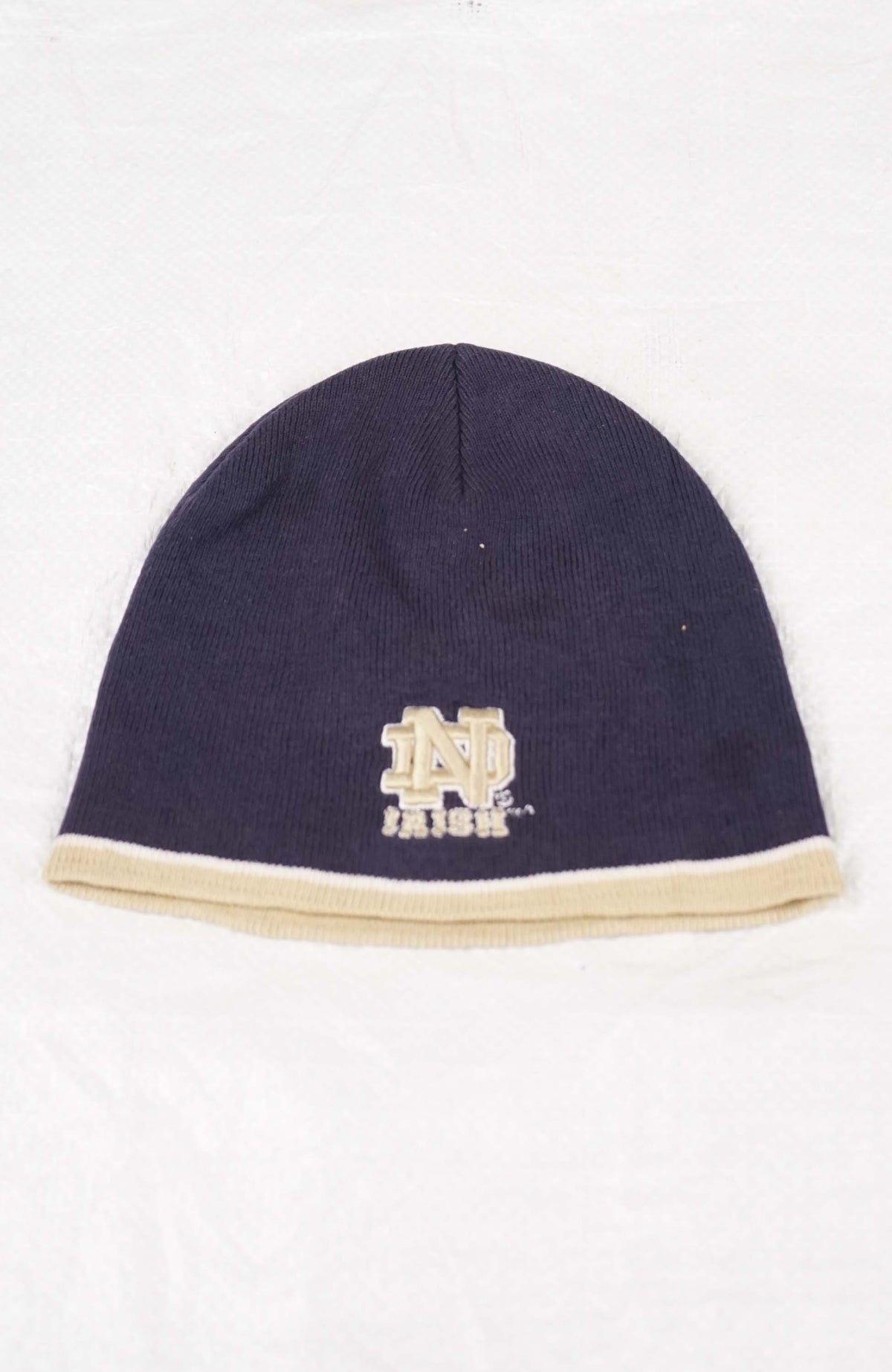 VINTAGE NOTRE DAME IRISH BEANIE