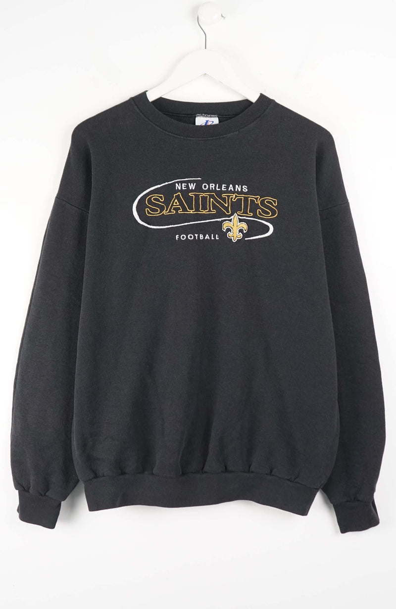VINTAGE NEW ORLEANS SAINTS FOOTBALL SWEATER (M)