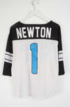 VINTAGE NFL CAROLINA PANTHERS CROPPED JERSEY (M)