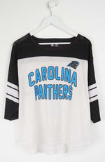 VINTAGE NFL CAROLINA PANTHERS CROPPED JERSEY (M)