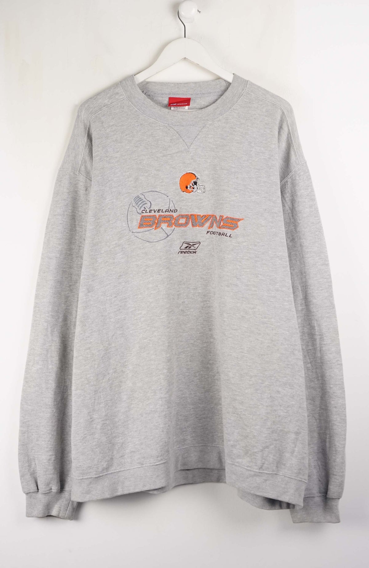 VINTAGE NFL CLEVELAND BROWNS FOOTBALL SWEATER (XXXL)