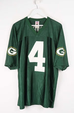 VINTAGE NFL GREEN BAY PACKERS FAVRE JERSEY (XL)