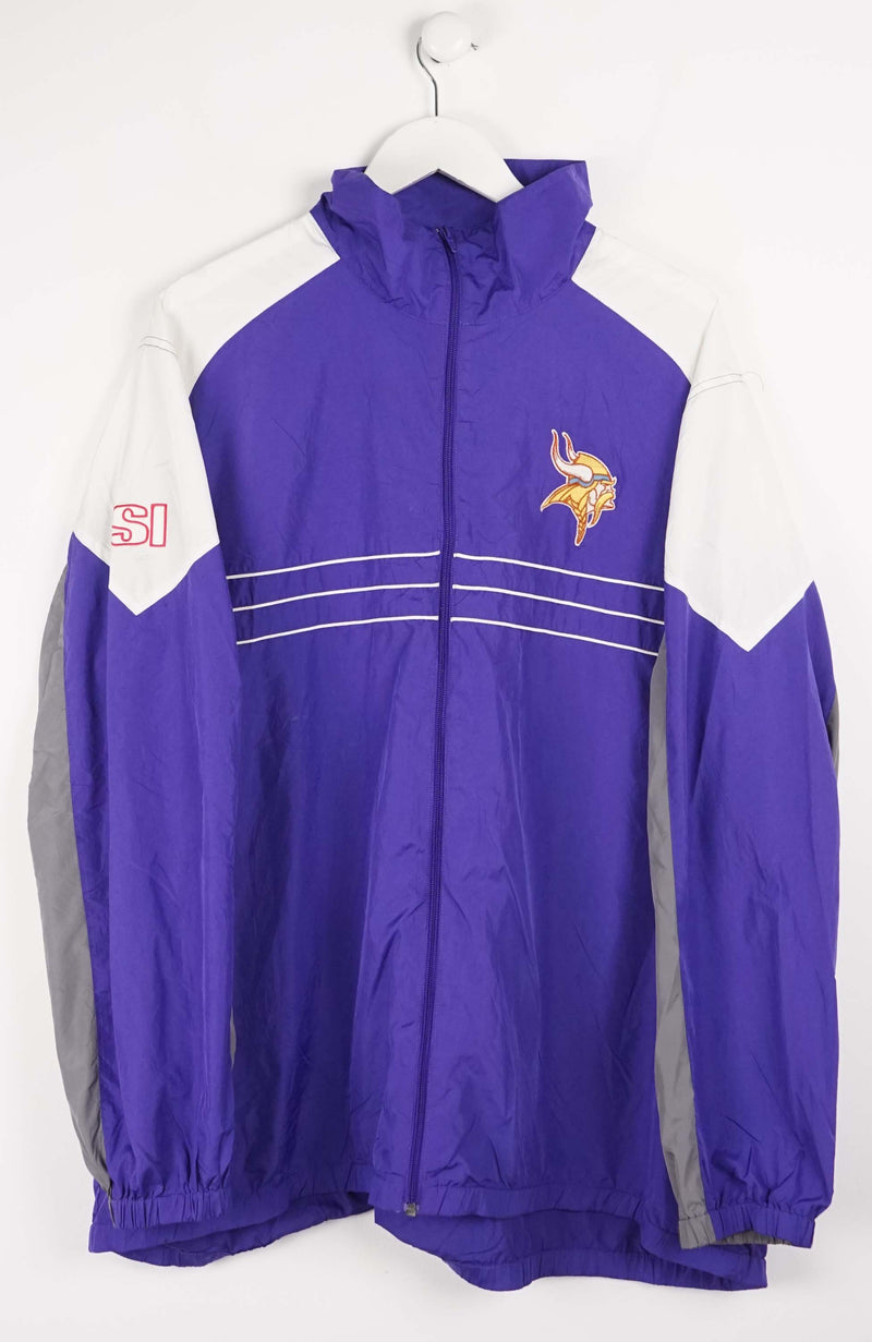 VINTAGE NFL MINNESOTA VIKINGS WINDBREAKER (XXL)