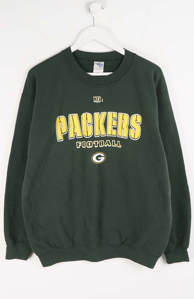 Green Bay Packers sweatshirt on a white background