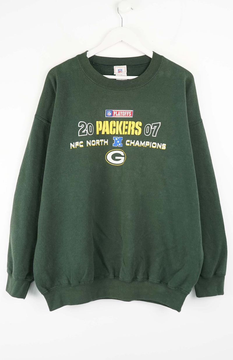 VINTAGE NFL PLAYOFFS GREENBAY PACKERS SWEATER (XL)