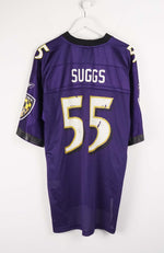 VINTAGE NFL REEBOK BALTIMORE RAVENS JERSEY (XL)