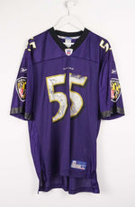 VINTAGE NFL REEBOK BALTIMORE RAVENS JERSEY (XL)