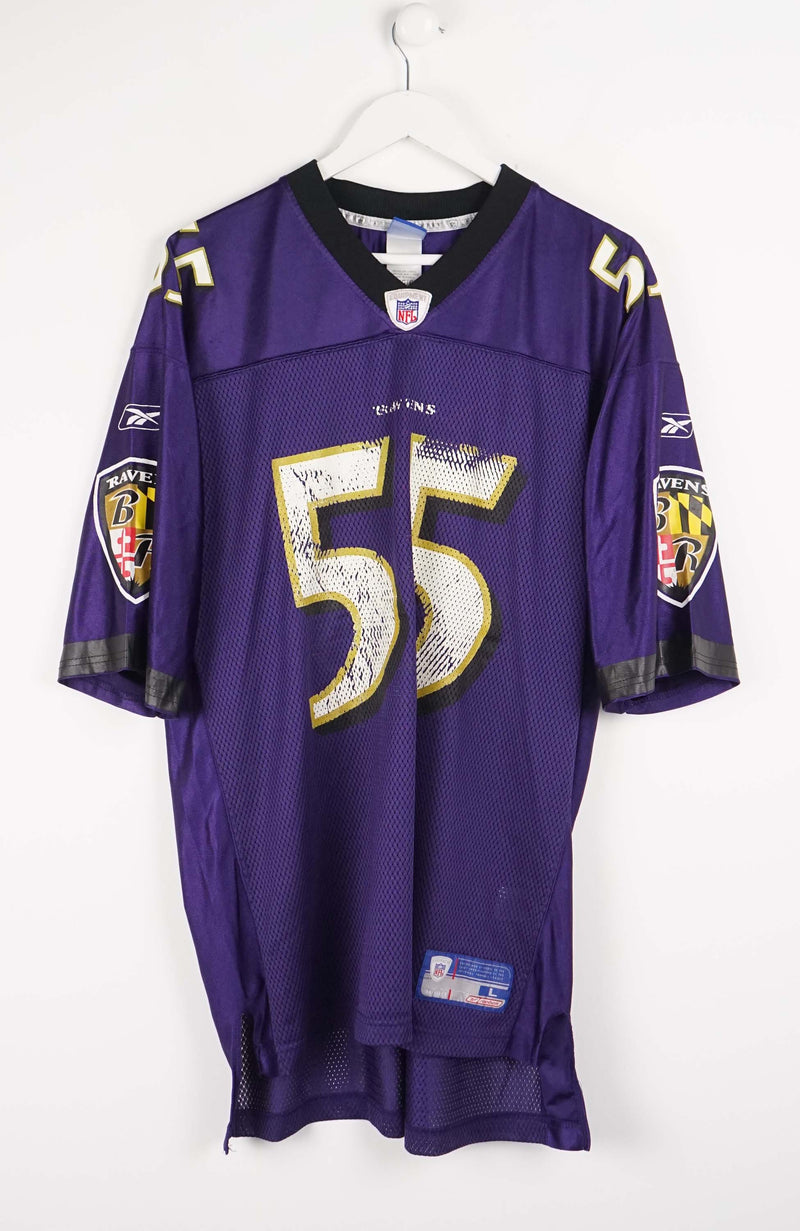 VINTAGE NFL REEBOK BALTIMORE RAVENS JERSEY (XL)