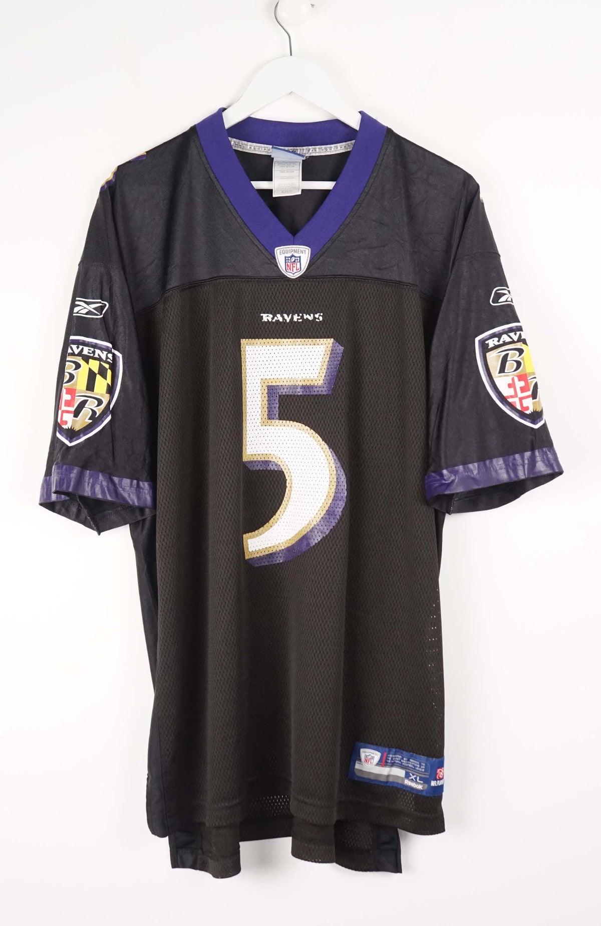 VINTAGE NFL REEBOK BALTIMORE RAVENS JERSEY (XL)