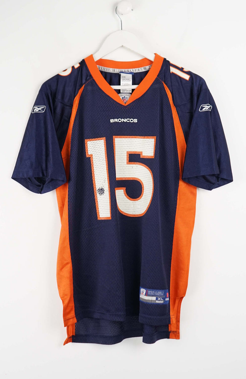 VINTAGE NFL REEBOK DENVER BRONCOS JERSEY (S)