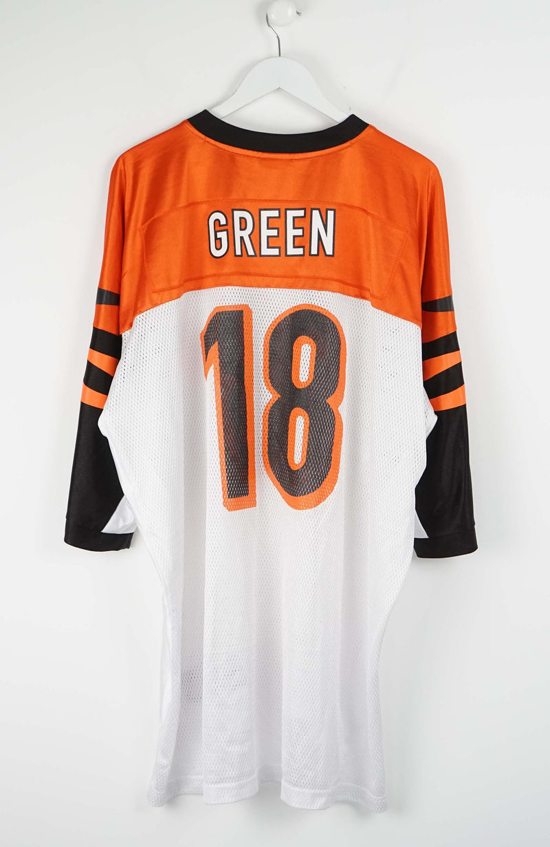 VINTAGE NFL REEBOK CINCINNATI BENGALS JERSEY (XXXL)