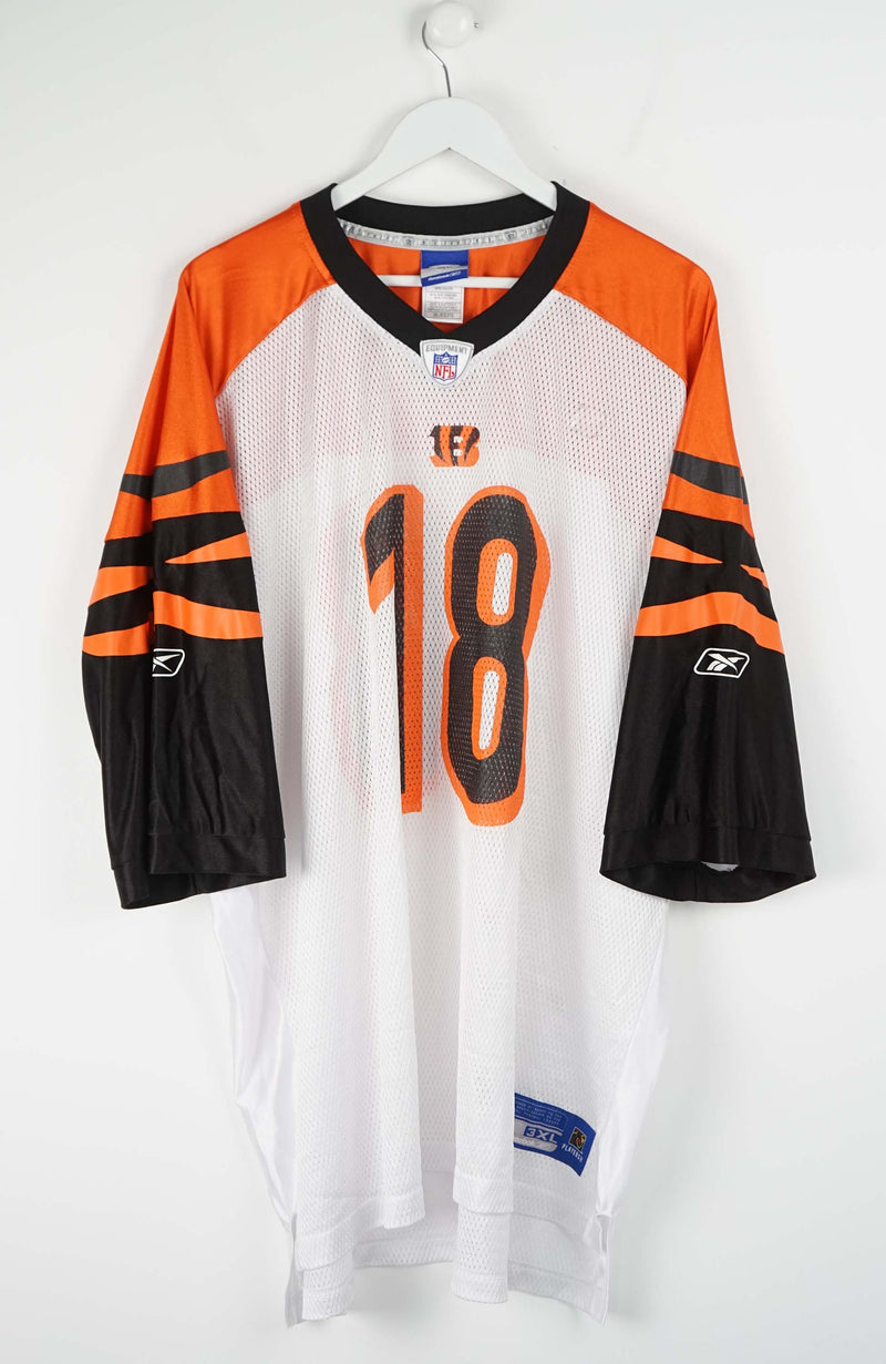 VINTAGE NFL REEBOK CINCINNATI BENGALS JERSEY (XXXL)