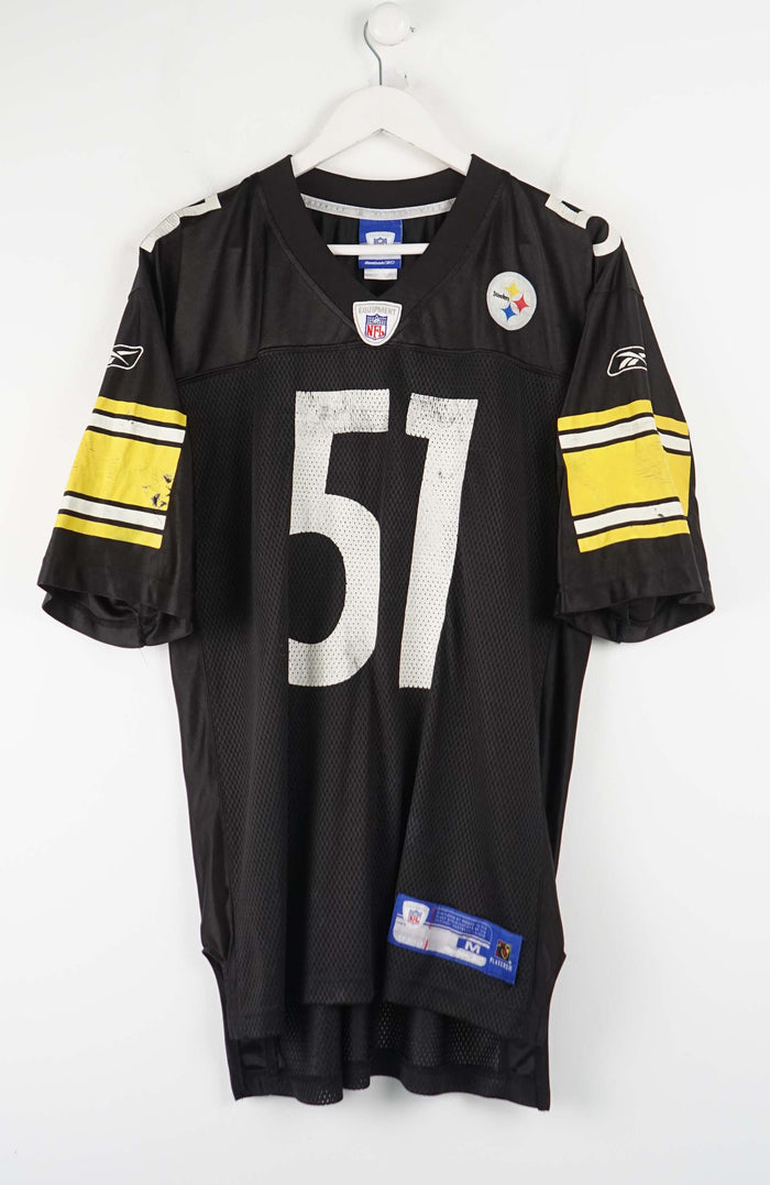 VINTAGE NFL REEBOK PITTSBURGH STEELERS JERSEY (XL)