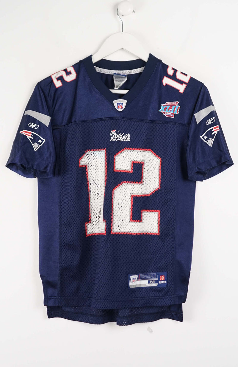 VINTAGE NFL REEBOK NEW ENGLAND PATRIOTS JERSEY (S)