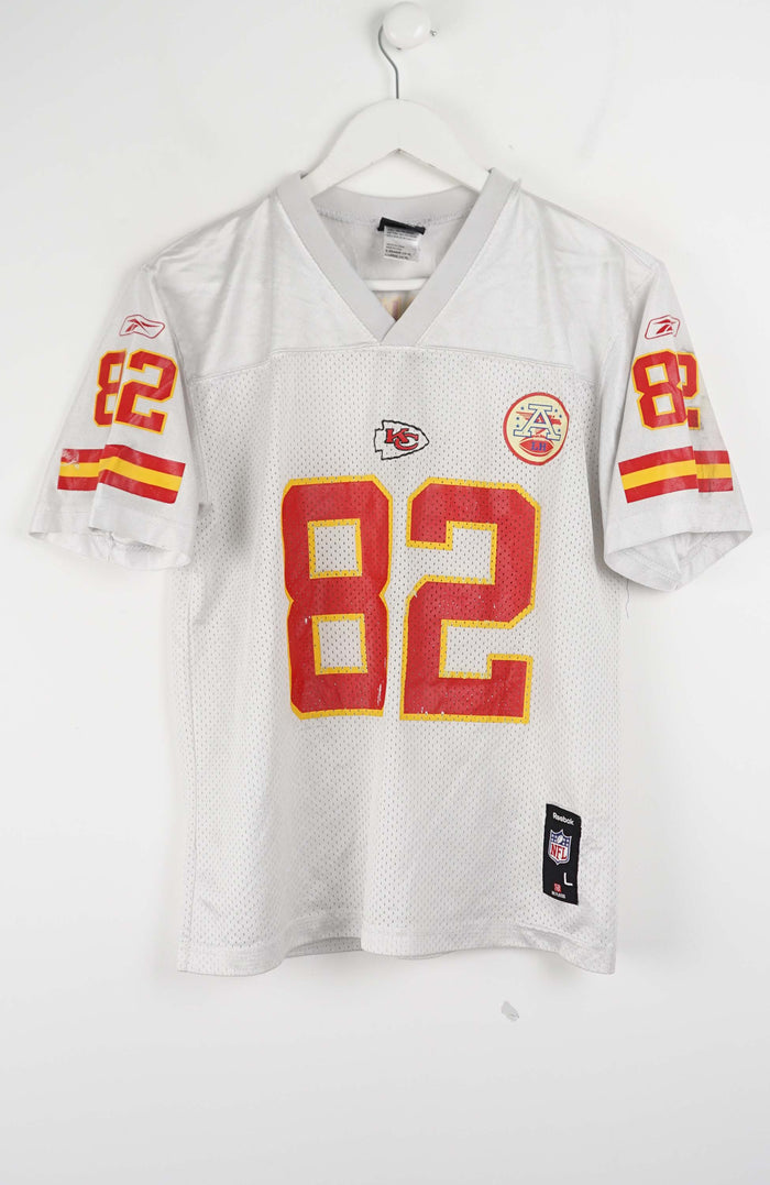 VINTAGE NFL REEBOK KANSAS CITY CHIEFS JERSEY (XS)