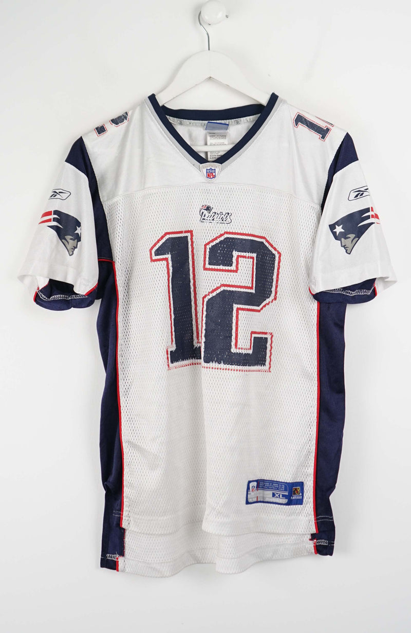 VINTAGE NFL REEBOK NEW ENGLAND PATRIOTS JERSEY (S)
