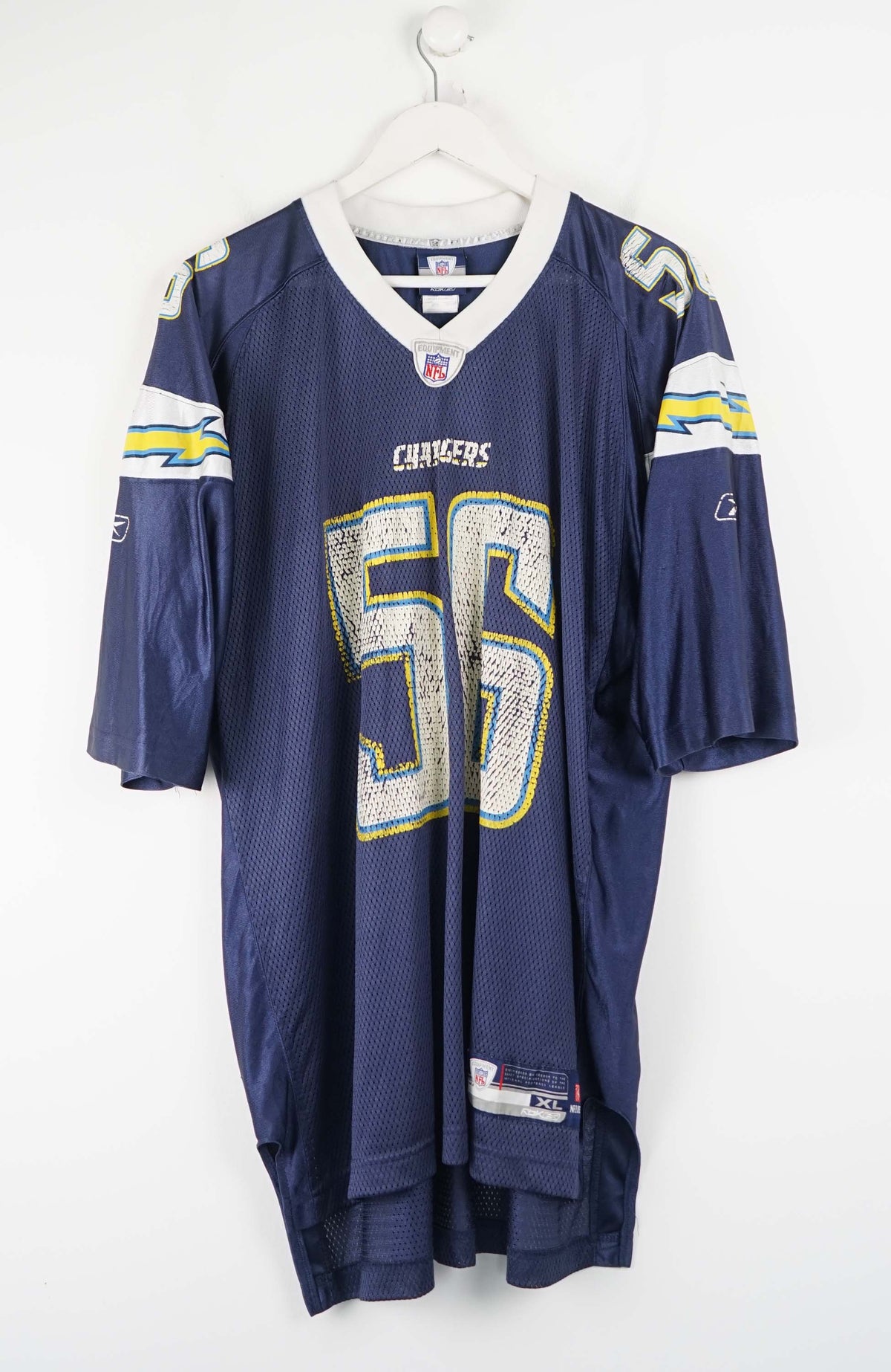 VINTAGE NFL REEBOK SAN DEIGO CHARGERS JERSEY (XL)