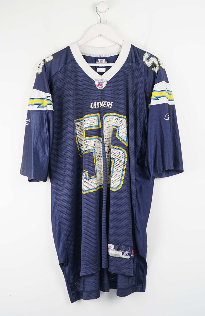 VINTAGE NFL REEBOK SAN DEIGO CHARGERS JERSEY (XL)