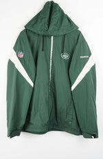 VINTAGE NFL REEBOK NEW YORK JETS WINDBREAKER (XL)