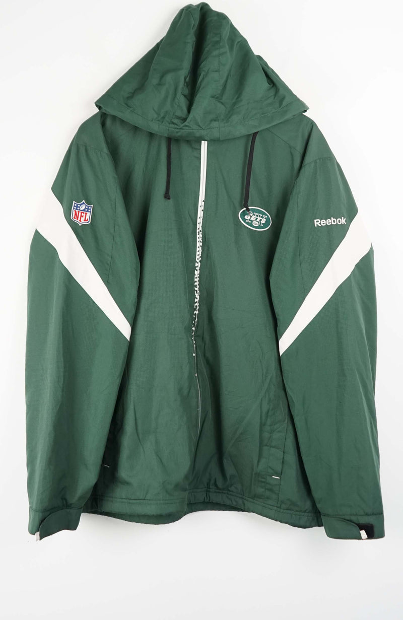 VINTAGE NFL REEBOK NEW YORK JETS WINDBREAKER (XL)
