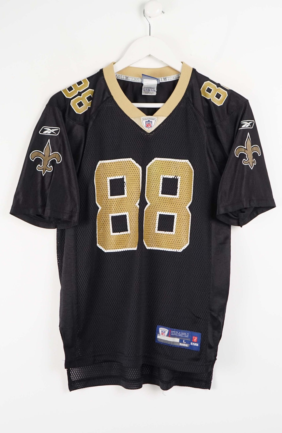 VINTAGE NFL REEBOK NEW ORLEAN SAINTS JERSEY (XS)