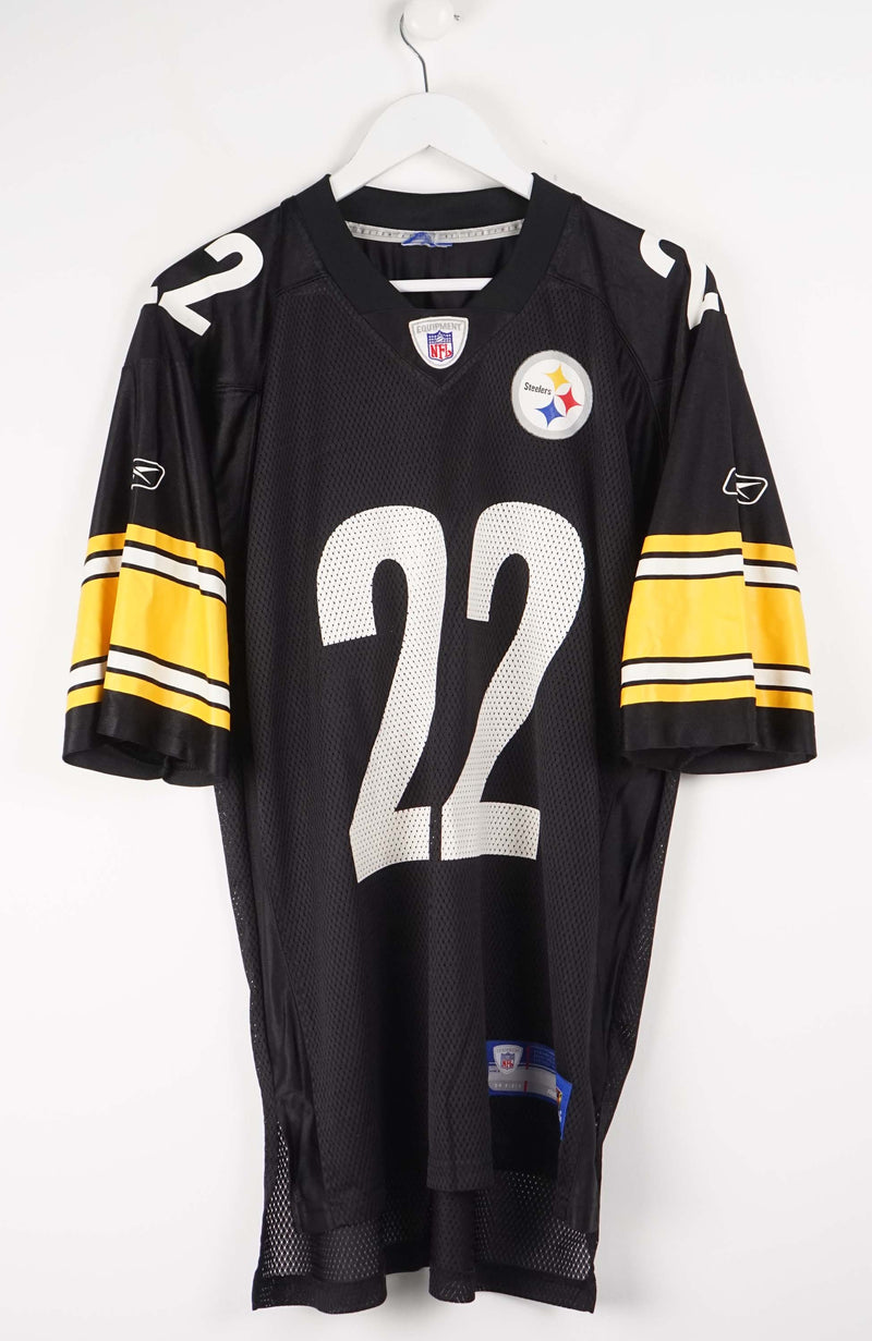 VINTAGE NFL REEBOK PITTSBURGH STEELERS JERSEY (L)