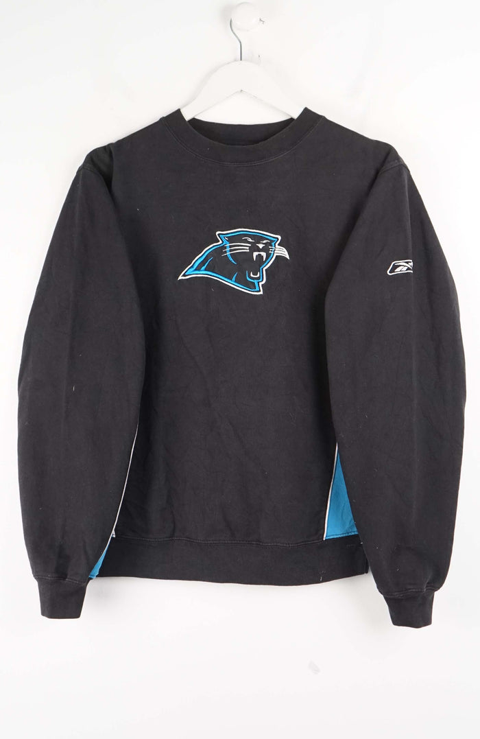 VINTAGE NFL PANTHERS REEBOK SWEATER (XS)
