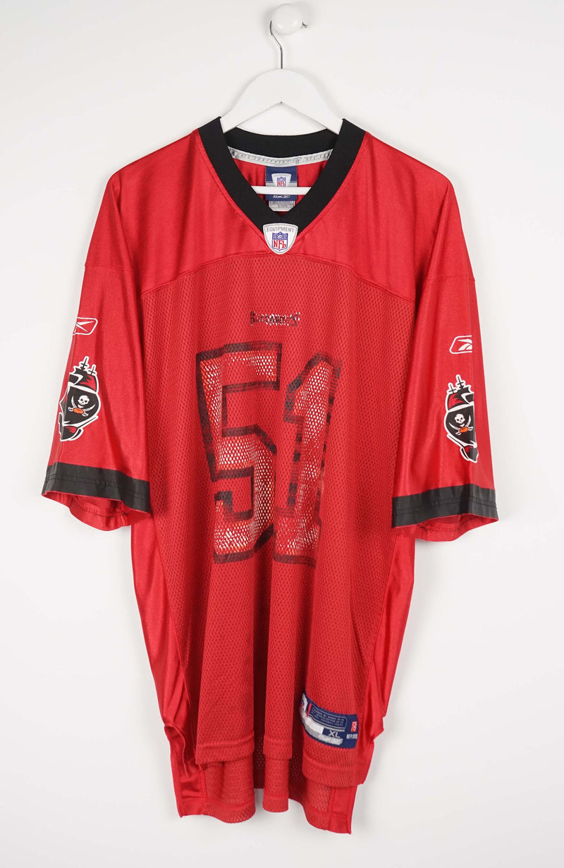 VINTAGE NFL REEBOK TAMPA BAY BUCCANEERS JERSEY (XXL)