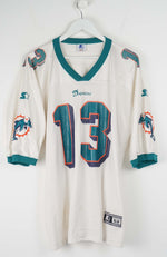VINTAGE NFL STARTER MIAMI DOLPHINS MARINO JERSEY (XL)