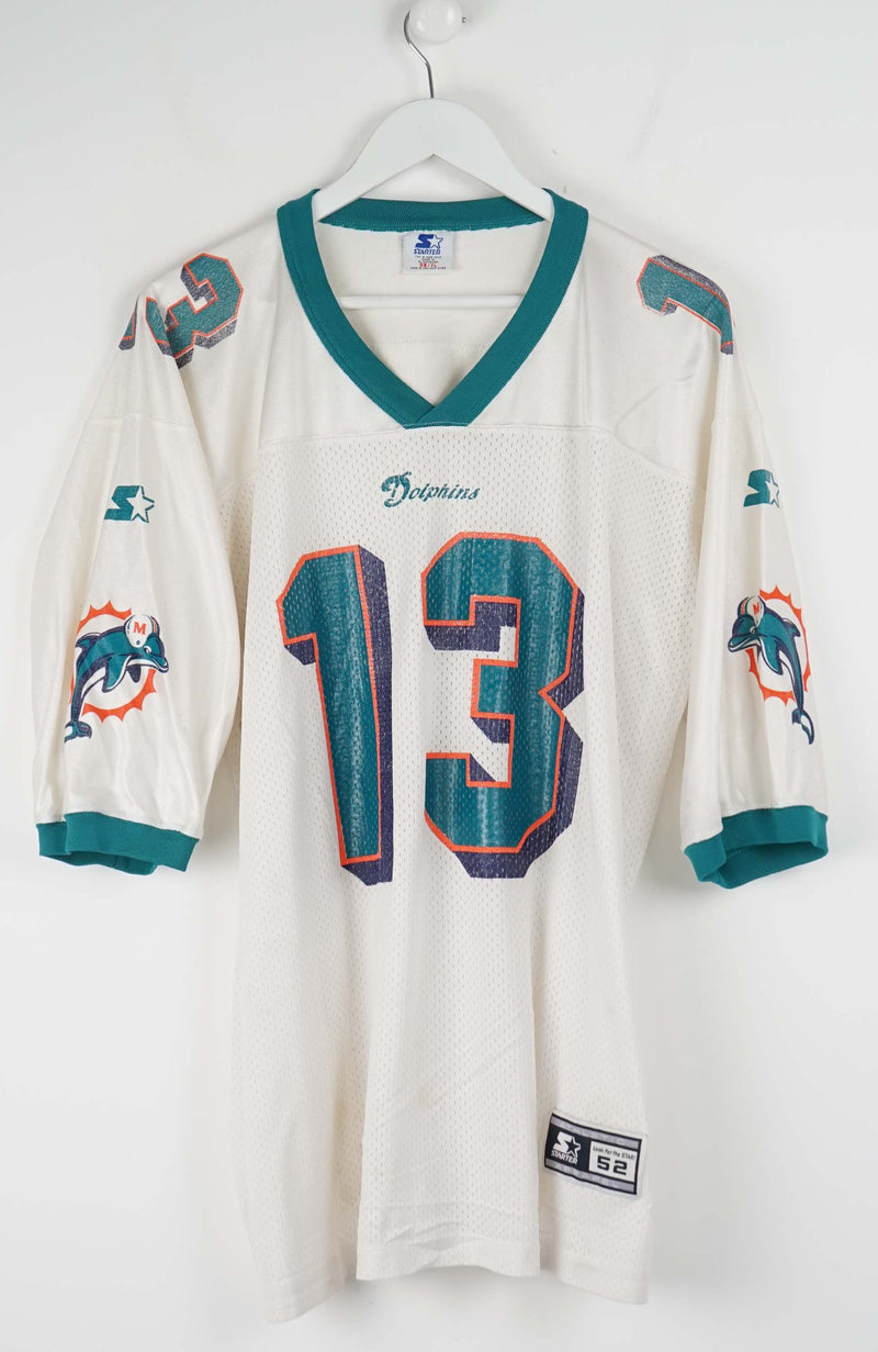 VINTAGE NFL STARTER MIAMI DOLPHINS MARINO JERSEY (XL)