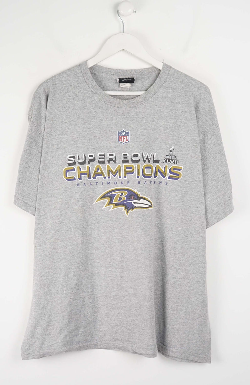 VINTAGE NFL SUPER BOWL CHAMPION BALTIMORE RAVENS T-SHIRT (XL)