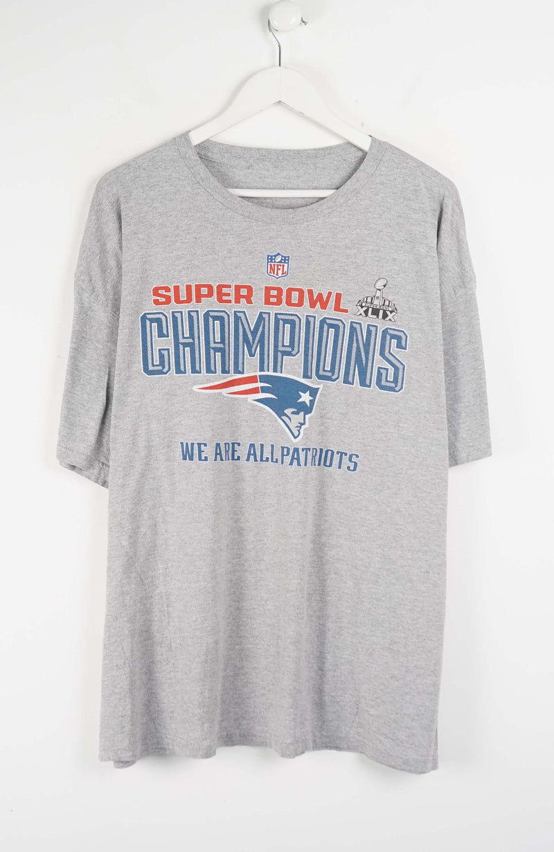VINTAGE NFL SUPER BOWL NEW ENGLAND PATRIOTS T-SHIRT (XXL)