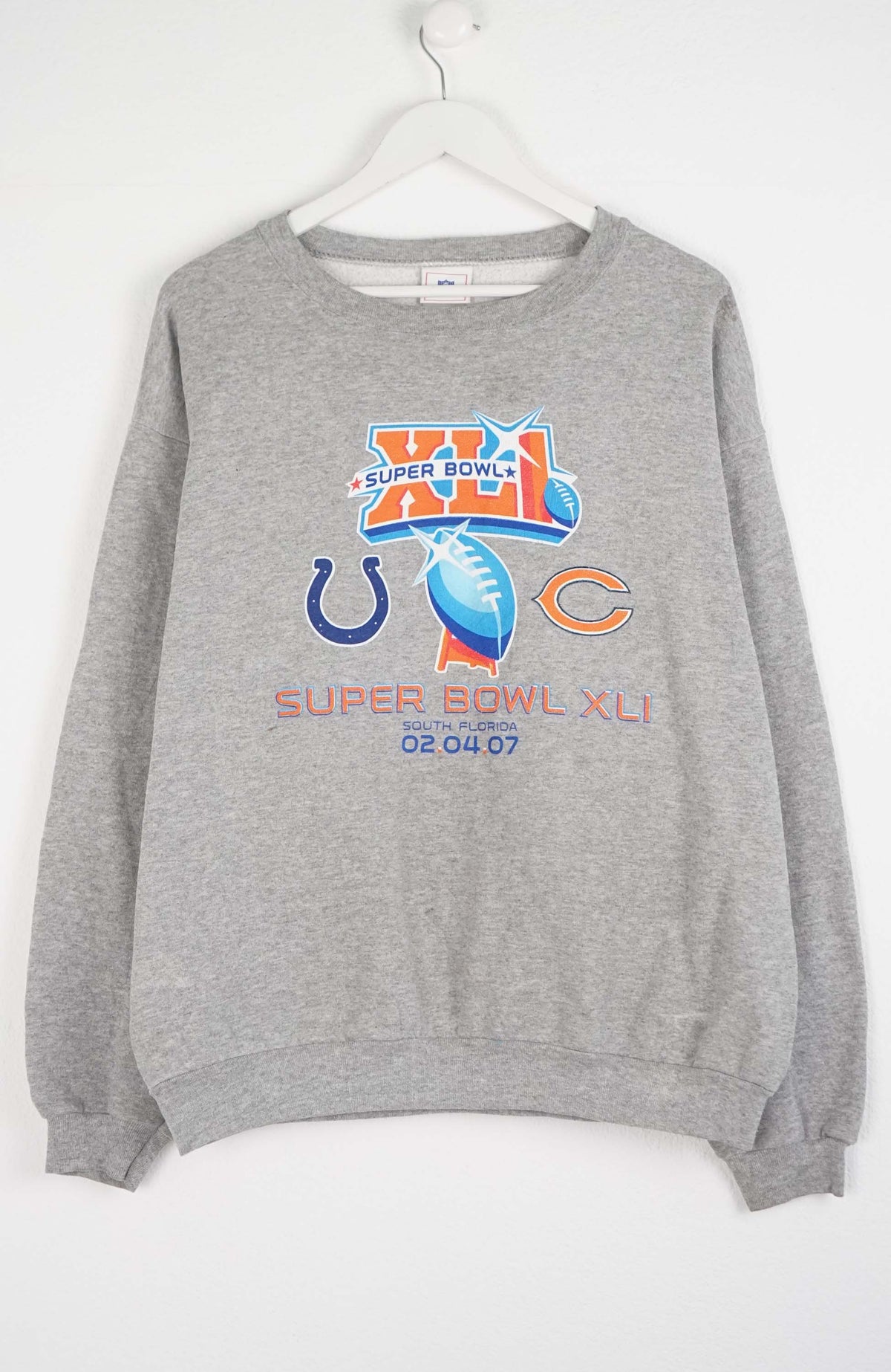 VINTAGE NFL SUPER BOWL SWEATER (M)