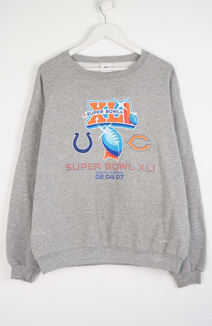VINTAGE NFL SUPER BOWL SWEATER (M)