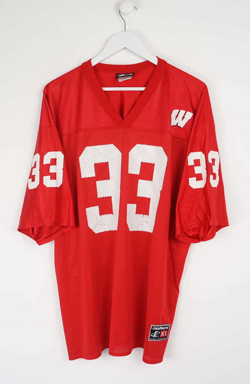 VINTAGE NFL WISCONSIN BADGERS JERSEY (XL)