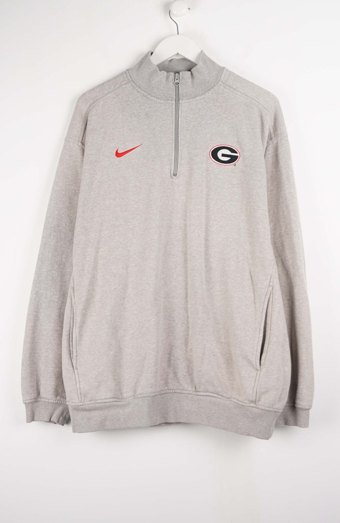 VINTAGE NIKE 1/4 ZIP SWEATER (XL)