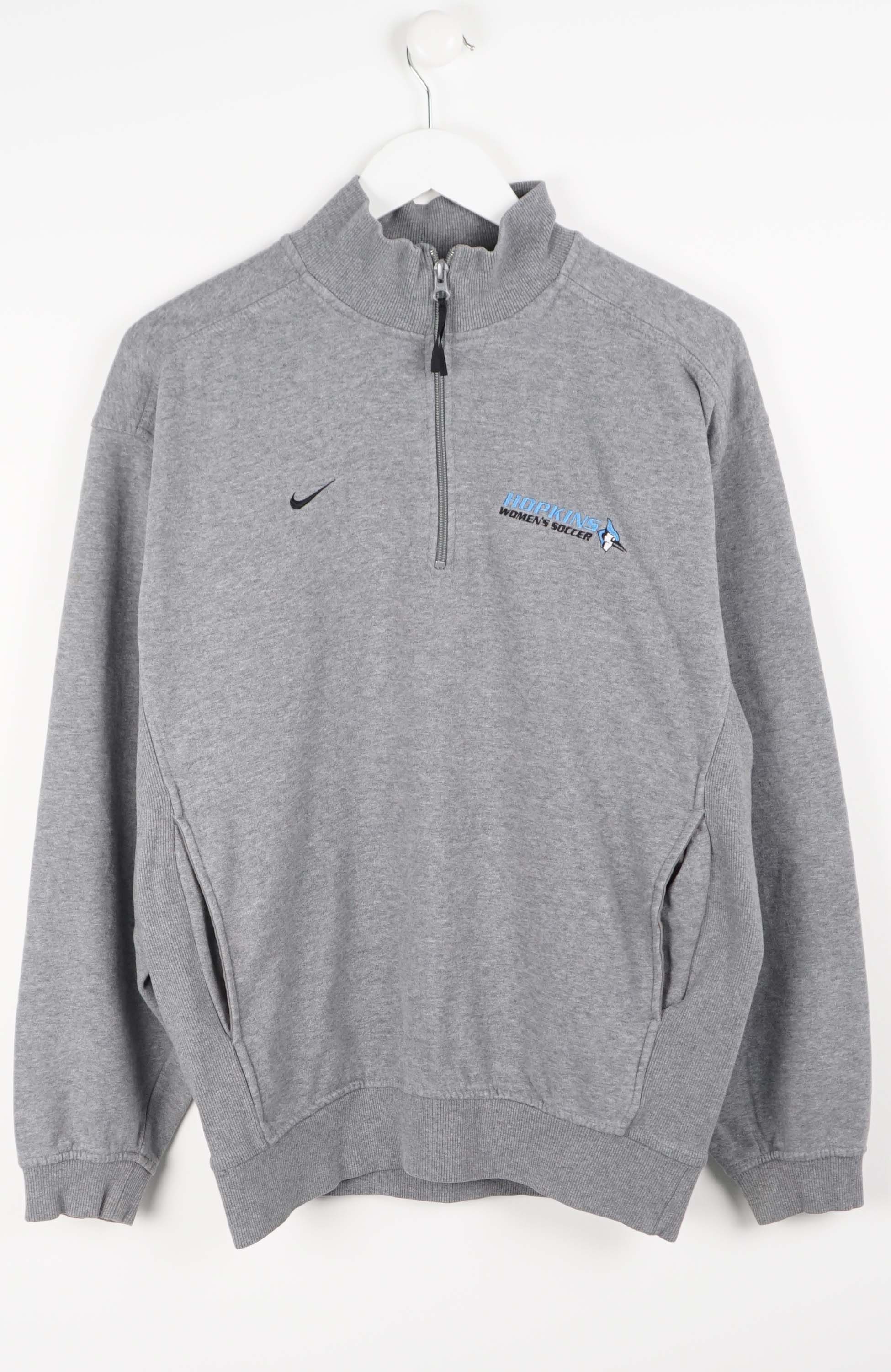 VINTAGE NIKE 1/4 ZIP SWEATER (M)