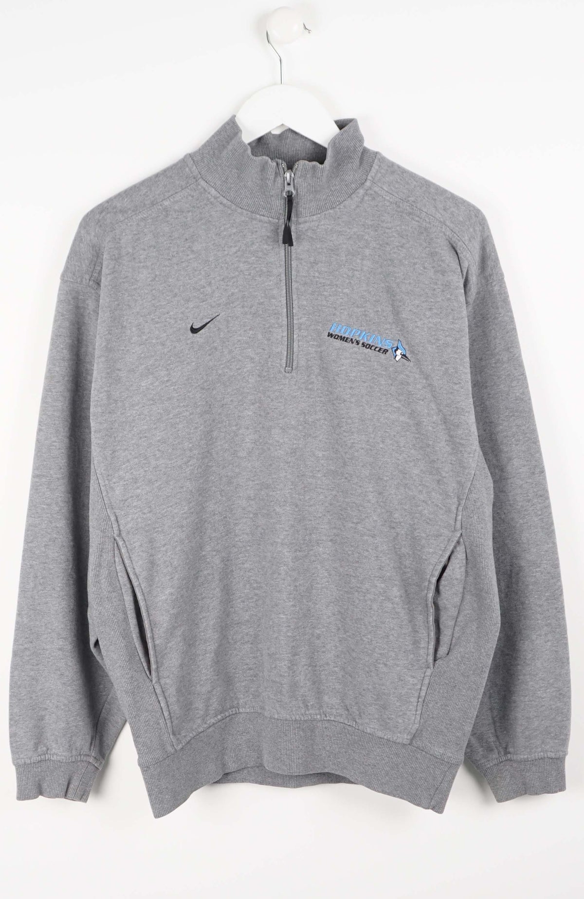 VINTAGE NIKE 1/4 ZIP SWEATER (M)
