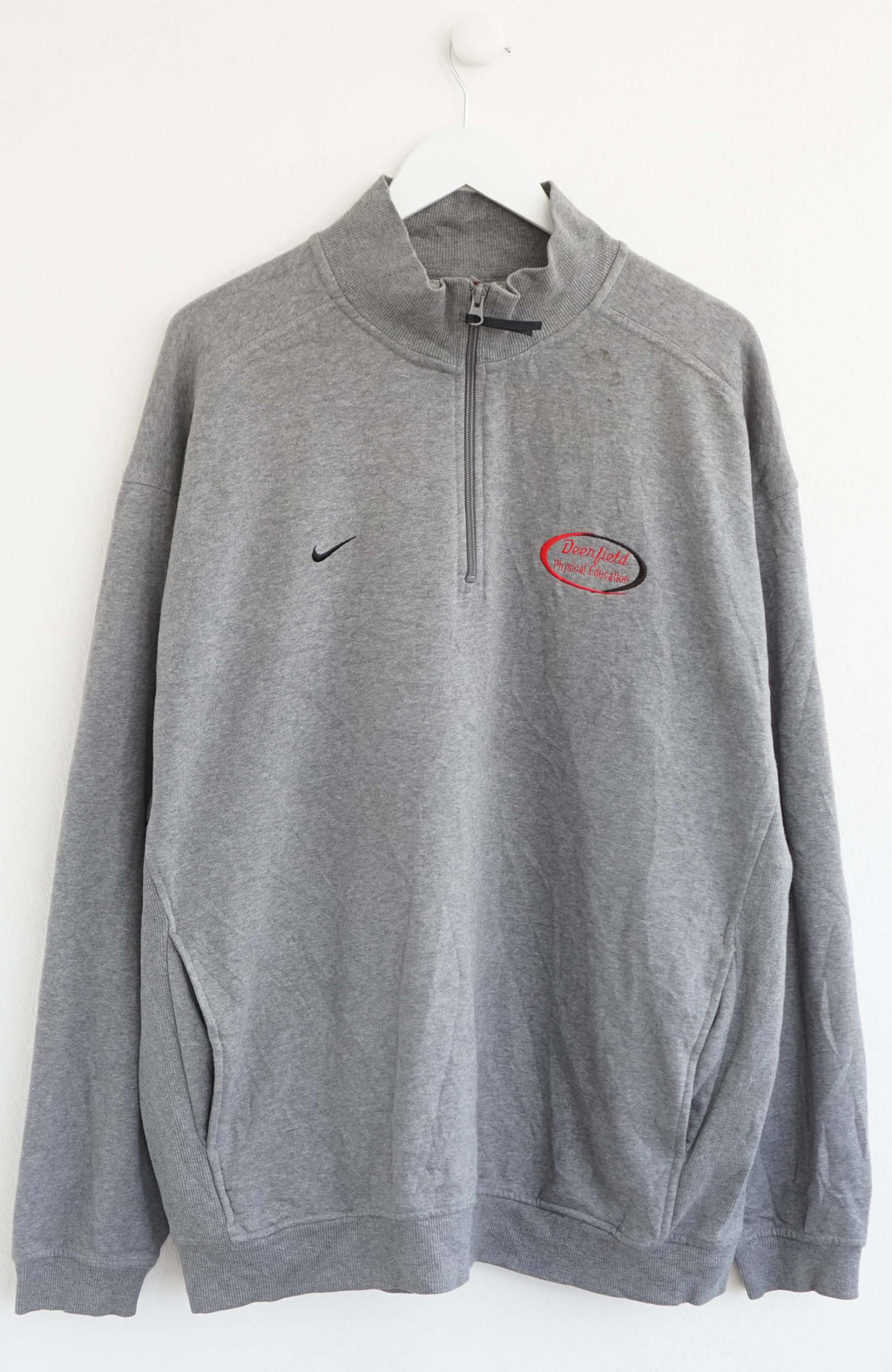 VINTAGE NIKE 1 4 ZIP SWEATER XL