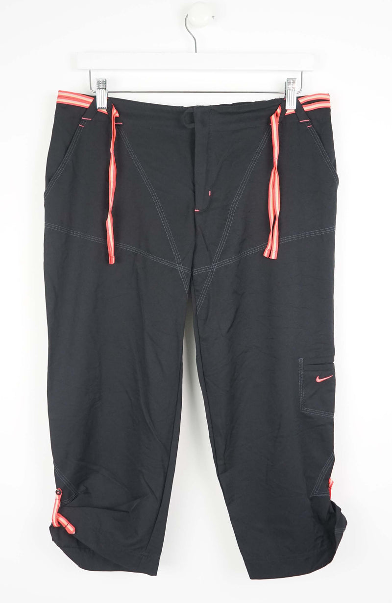 VINTAGE NIKE 3/4 TRACK PANTS (L)
