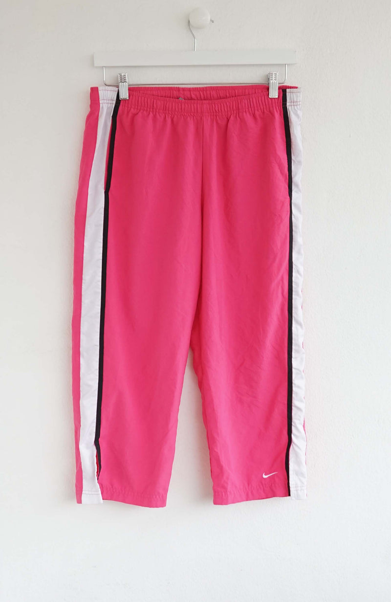 VINTAGE NIKE 3/4 TRACK PANTS (M)