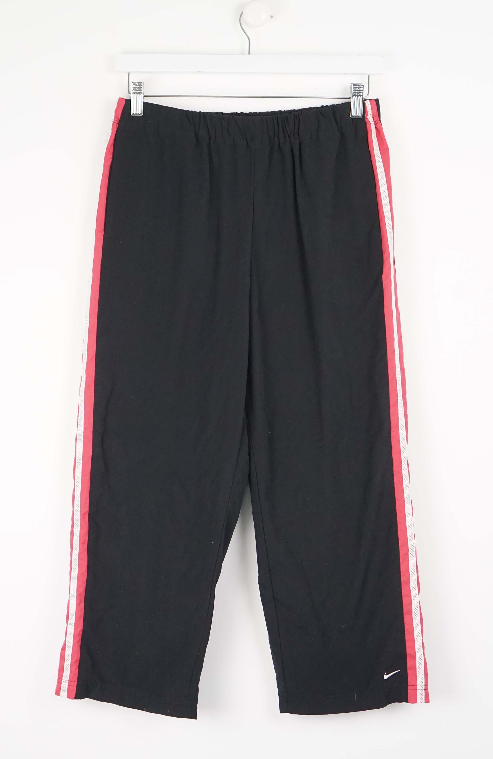 nike track pants red stripe