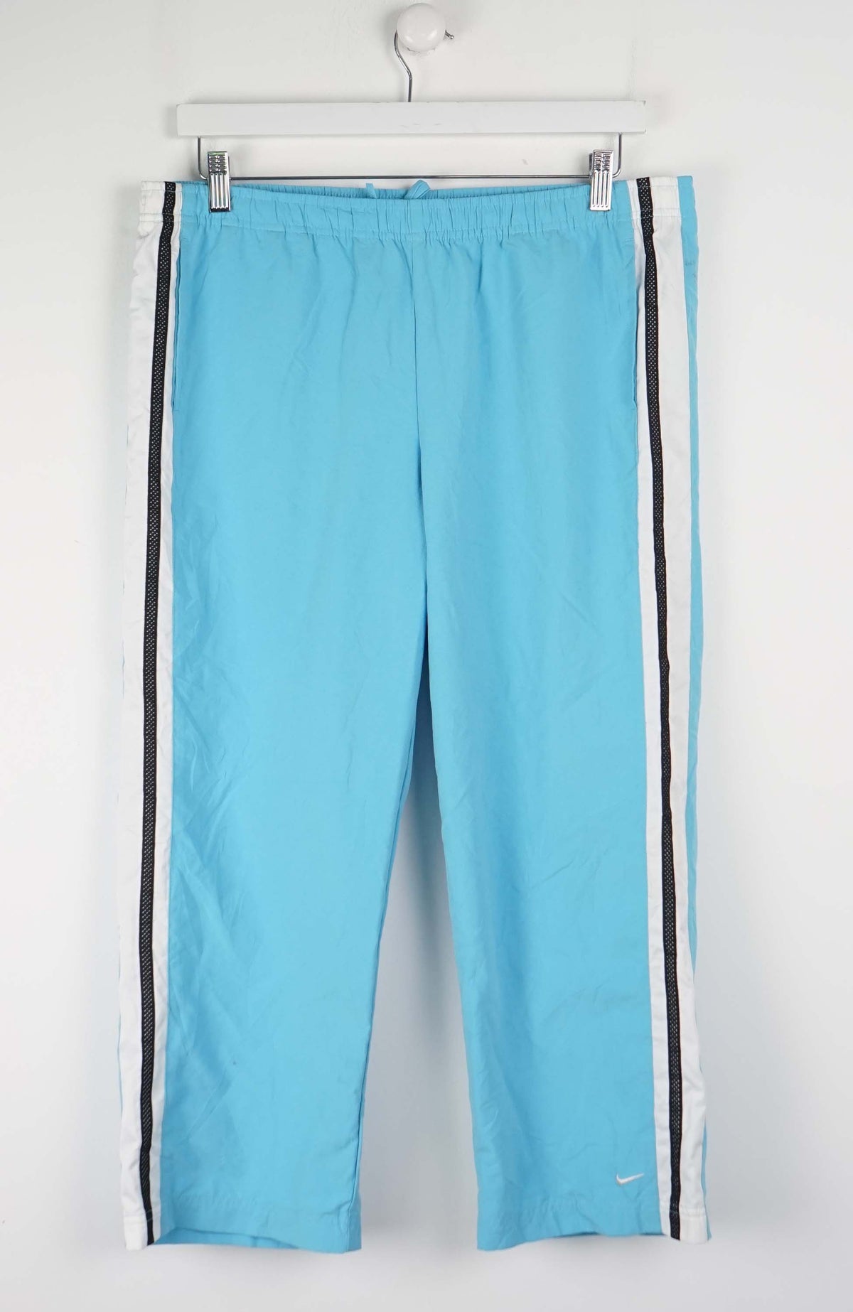 VINTAGE NIKE 3/4 TRACK PANT SHORTS (L)